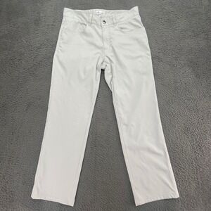 Peter Millar British Gray Chinos 32x27